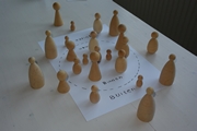 popjes in cirkel 180 x 127
